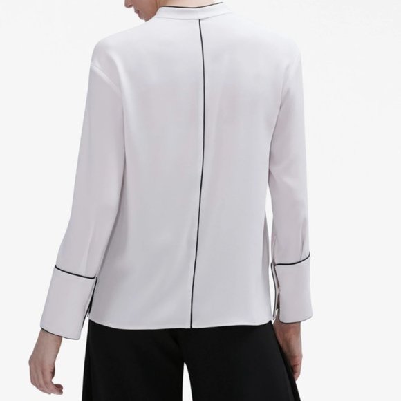 MM LaFleur Josephine V-Neck Blouse - Picture 3 of 7